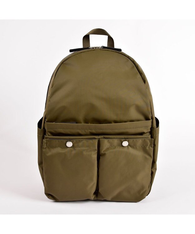 Y'SACCS ダブルホックポケットデイパック カーキ