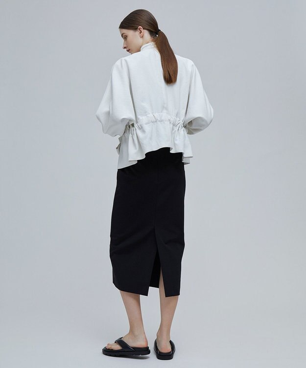 BEIGE， MARIE / ノーカラージャケット Ecru