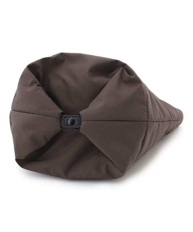 UNFILO パデッド ミニトートバッグ ブラウン