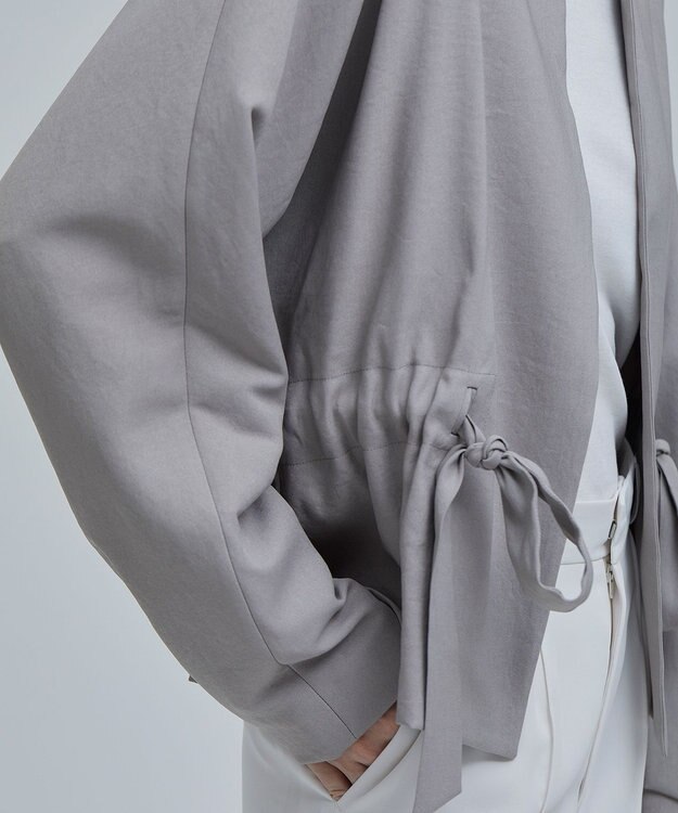 BEIGE， MARIE / ノーカラージャケット Taupe