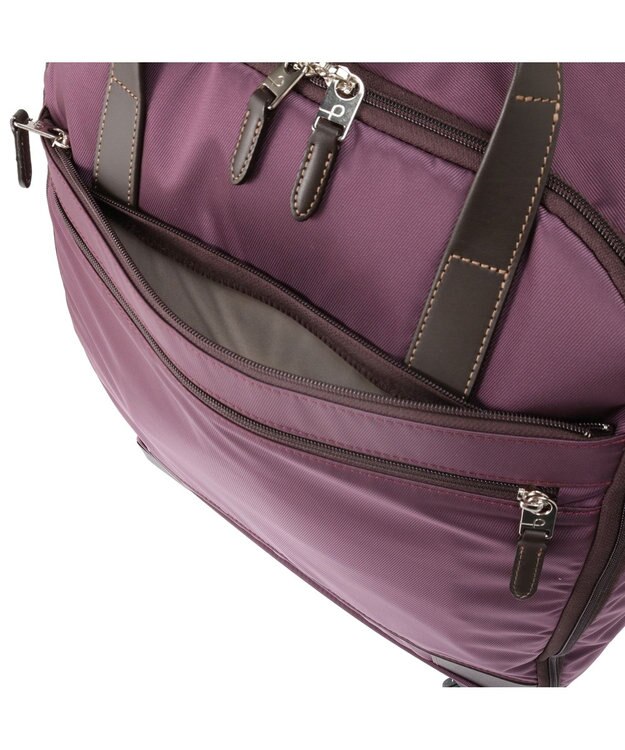 ACE BAGS & LUGGAGE プロテカ ソリエ3 カジュアル キャリーケース 29リットル 機内持ち込み対応サイズ キャスターストッパー付き 1泊程度の旅行に最適な2本手ハンドル・枠なしタイプ 12882 パープルワイン