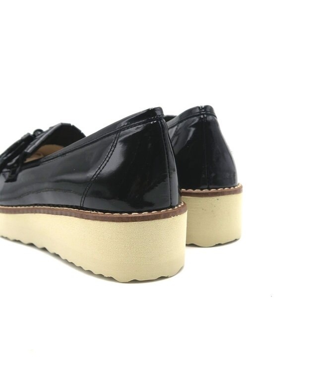 BONTRE 【BONTRE/ボントレ】厚底タッセルローファー ブラック