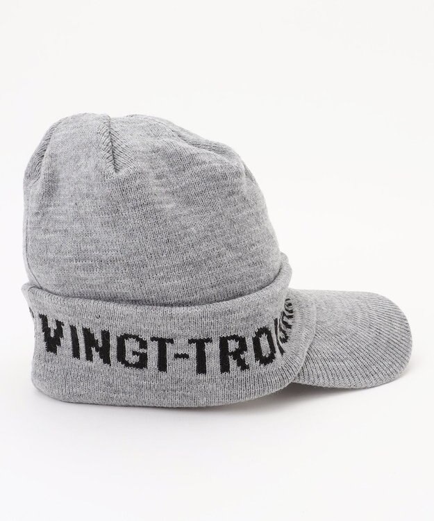 23区GOLF 【MEN】ウォームニットキャップ ライトグレー系