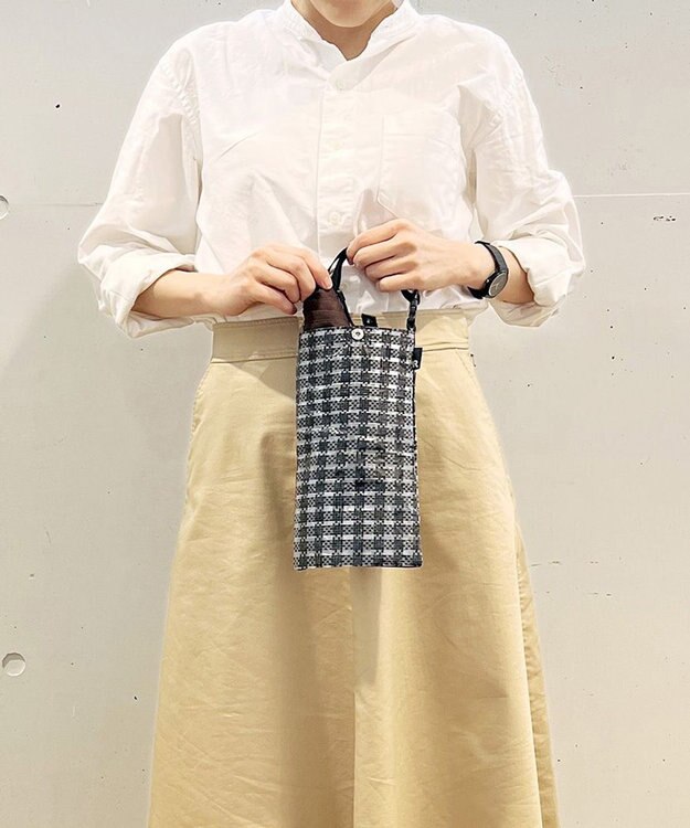 ROOTOTE 6747【傘用トート:折畳傘】/ SN.CASAカーサ.オリ-A 07：クリア ブラック