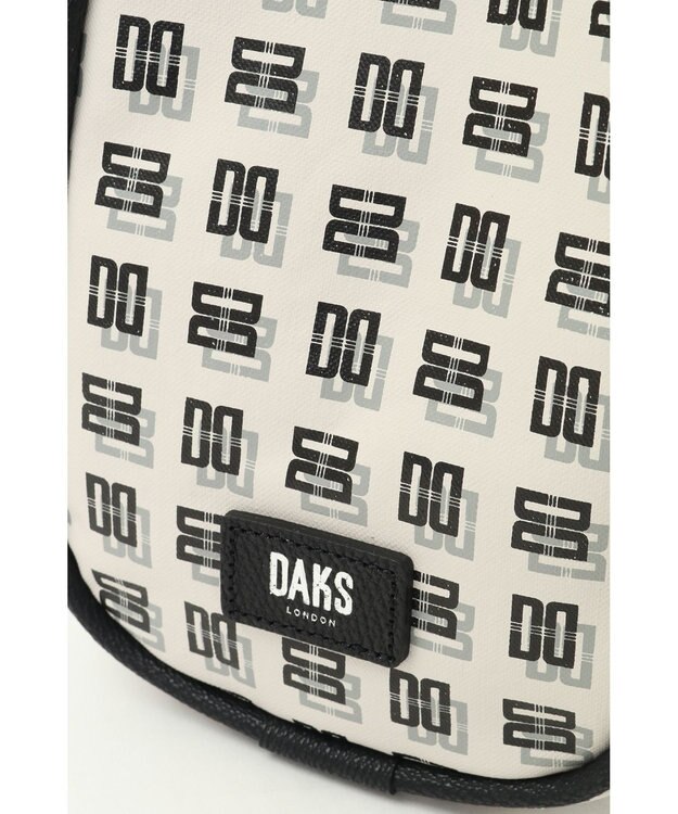 DAKS DDロゴミニハンドバッグ ブラック