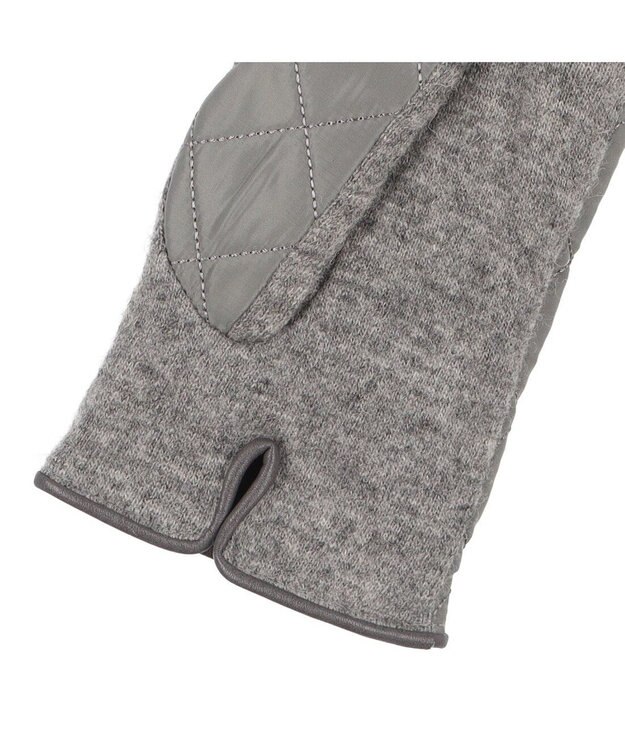 UNBILLION カシュネ cache nez / ベーシックキルティング手袋 GY