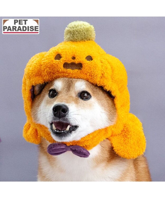 PET PARADISE ペットパラダイス かぼちゃ 帽子 中型犬 大型犬 オレンジ