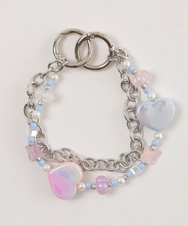 WEGO 2wayチェーンビーズモチーフストラップ 柄6