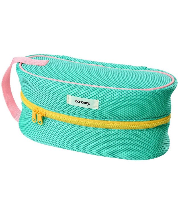 WACOAL [GOCOCi/ワコール] マルチポーチ 【cooomy.(クーミー)】 ウォッシャブル素材 洗濯ネットとしても使用可 ゴコチ レディース FGG244 /ワコール グリーン