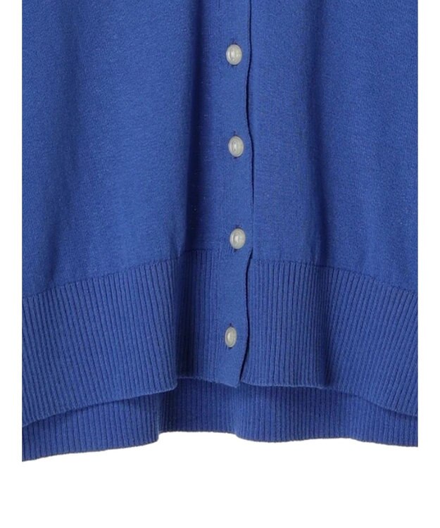 AMERICAN HOLIC 袖ボリュームショートニットカーディガン Blue