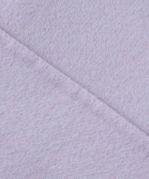 自由区 L ウールリバーショート コート テンダーブルー