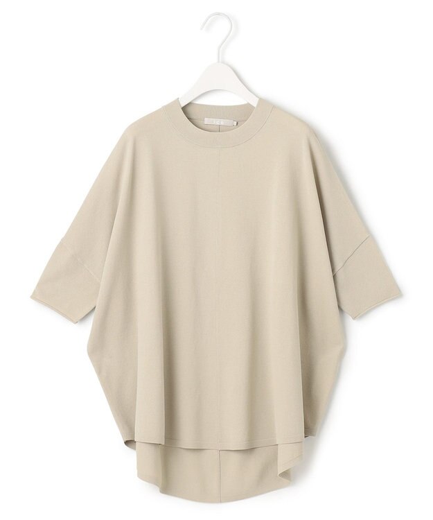 ICB 【人気のため新色追加・洗える】VIS/NYハイゲージ ５分袖プルオーバー ライトオリーブ系