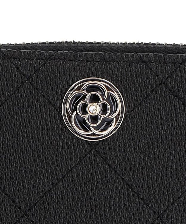 CLATHAS ベール ラウンド長財布 ブラック