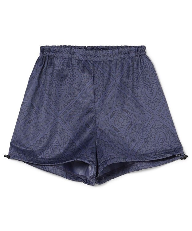 Chacott プリントサウナ　ショートパンツ アイアンブルー