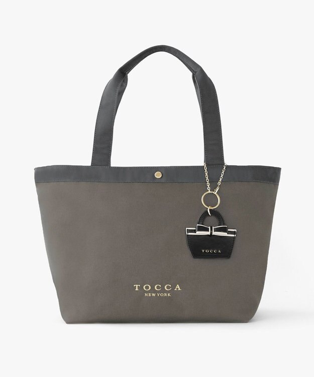TOCCA 【chayさん着用・3/22(日)までの完全受注生産】PIECE OF MY ESSENCE CUSTOMIZED BAG カスタマイズ バッグ グレー×バッグ