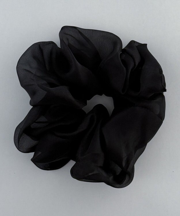 WEGO LキラキラBIGシュシュ ブラック