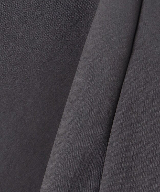 ICB 【洗える】ヴィンテージスパンブロード ワンピース チャコール系