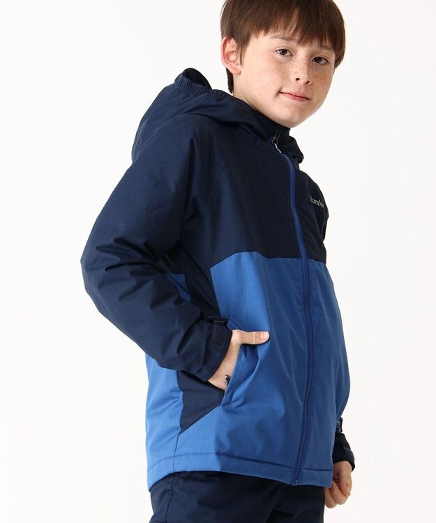 Columbia Columbia/ 【KIDS】アルパインアクションIIIジャケット /コロンビア Mountain Blue Melange、 Collegiate Navy