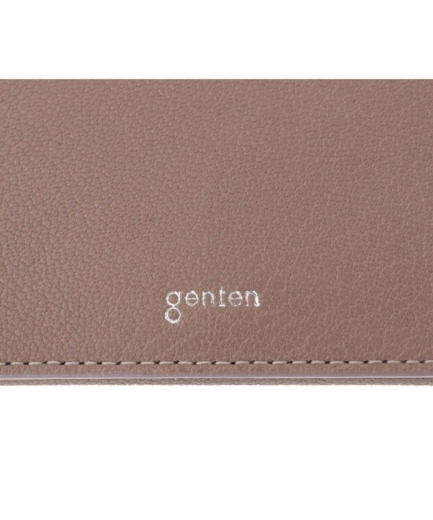 genten フレスコ 名刺入れ ローズグレー