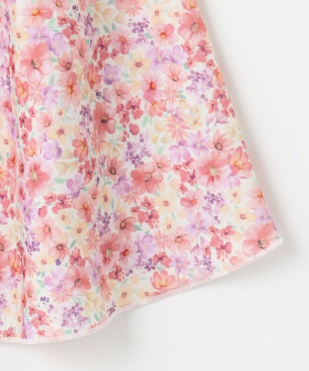 ANY KIDS 花柄 チュニック 水着 ピンク系花柄