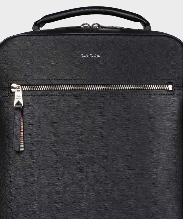 Paul Smith ストローグレインレザー リュック ブラック