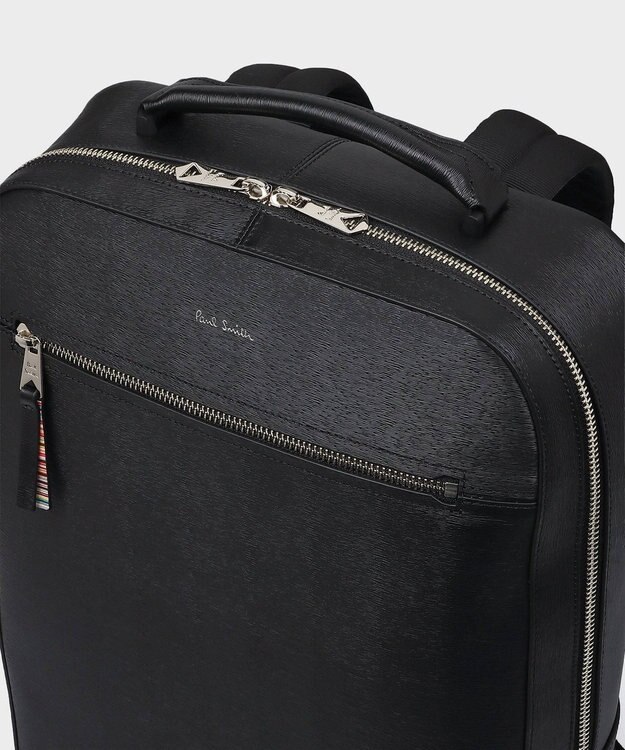 Paul Smith ストローグレインレザー リュック ブラック