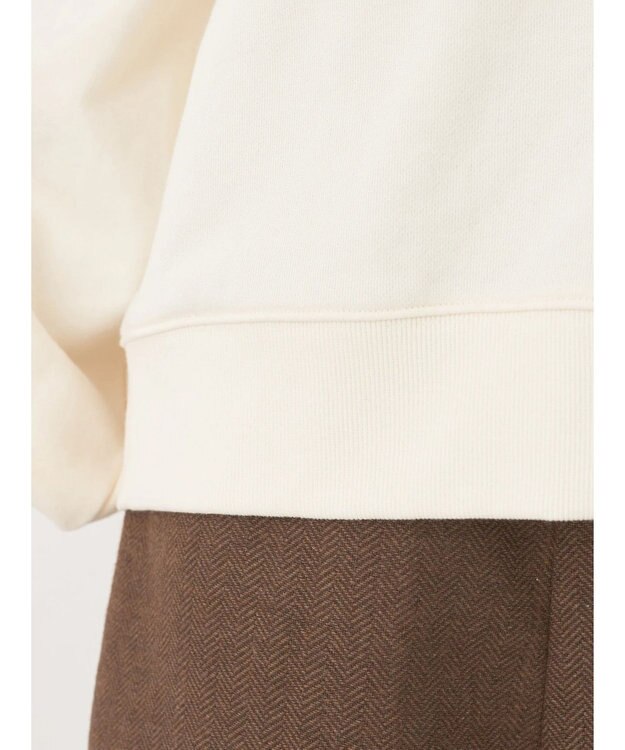 earth music&ecology アソートロゴスウェット Ivory