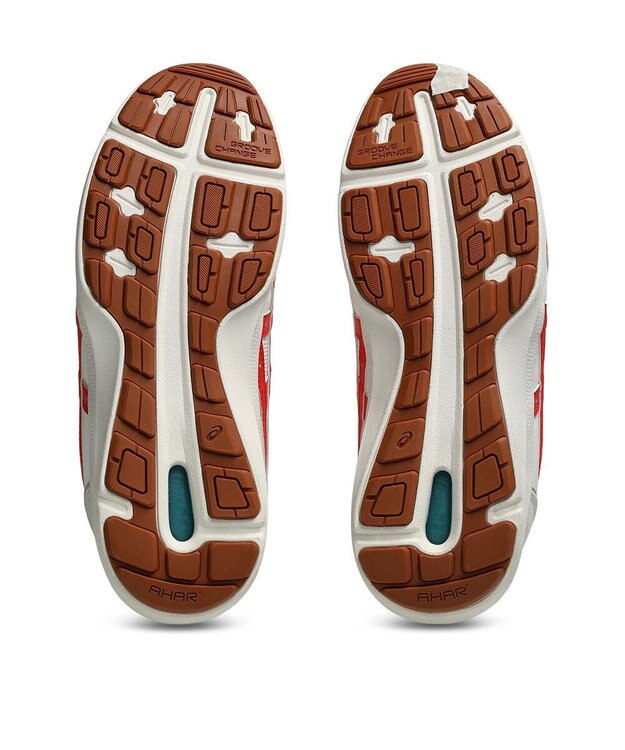 ASICS WALKING ハダシウォーカー レディース 3E相当 ホワイト×レッド