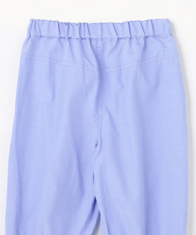組曲 KIDS 【110-140㎝】 クロップドカフスパンツ サックスブルー