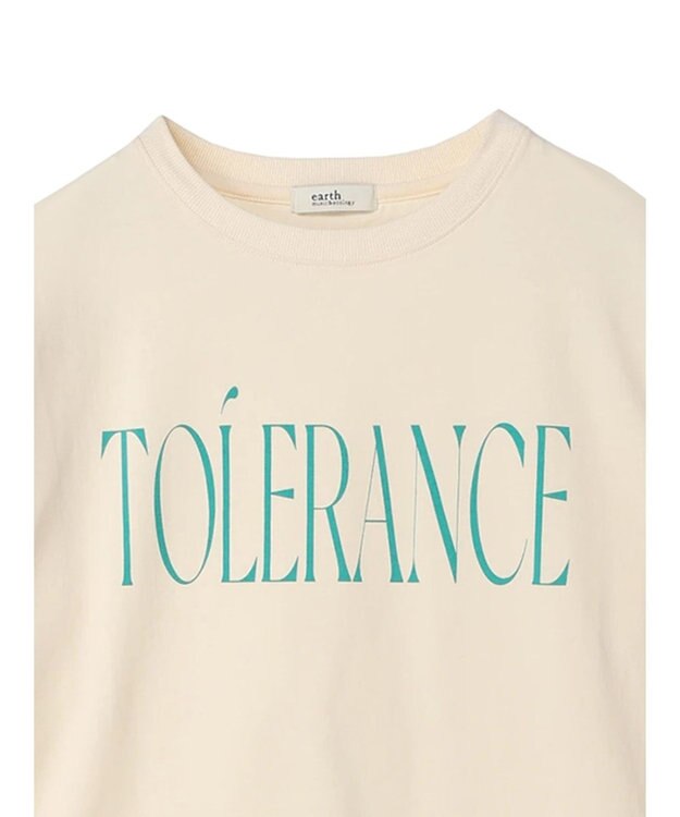 earth music&ecology ｔｏｌｅｒａｎｃｅ　ロゴロンＴＥＥ Cream