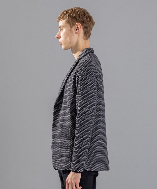 JOSEPH HOMME ストロータックステッチ　ニットジャケット ブラック系3