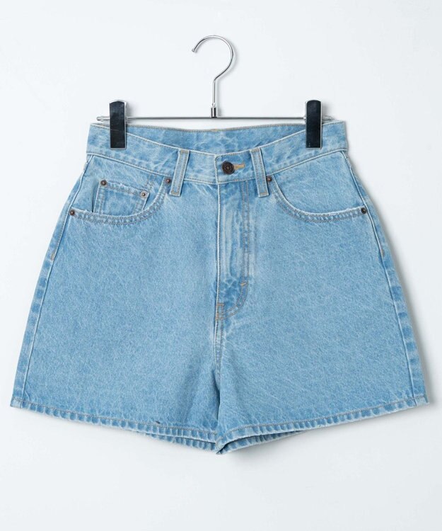 WEGO 台形デニムショートパンツ デニム淡色