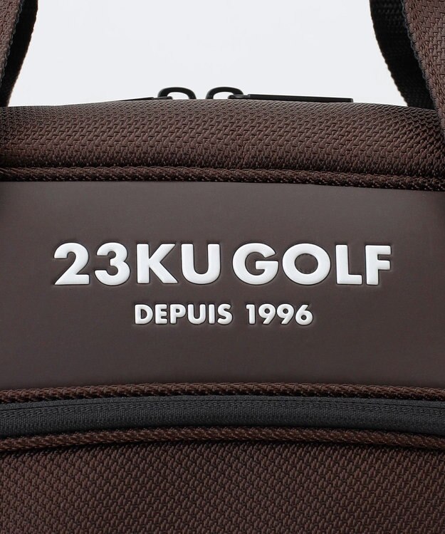23区GOLF 【UNISEX】ボストンバッグ ダークブラウン系