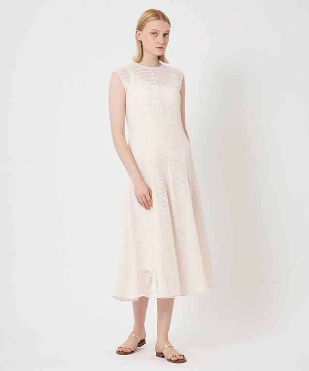BEIGE， PINE / フレアワンピース Ecru