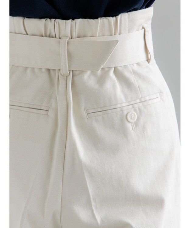 Te chichi ハイウエストワイドチノパンツ《2026 spring catalog item》 オフホワイト
