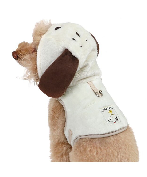 PET PARADISE スヌーピー なりきり ハーネス Ｓ ホワイト