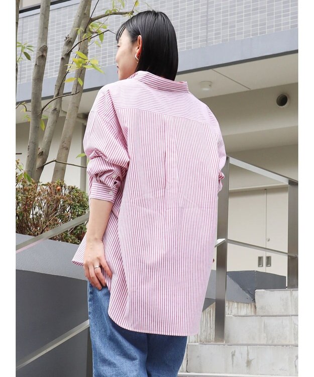 AMERICAN HOLIC ドロップショルダーＢＩＧシャツ／Ｂ．ＨＰＯＬＯＣＬＵＢ Red