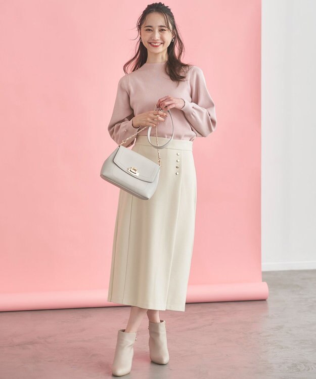 ANY SIS 【洗える】チョコレートカラー ニット ストロベリーチョコ