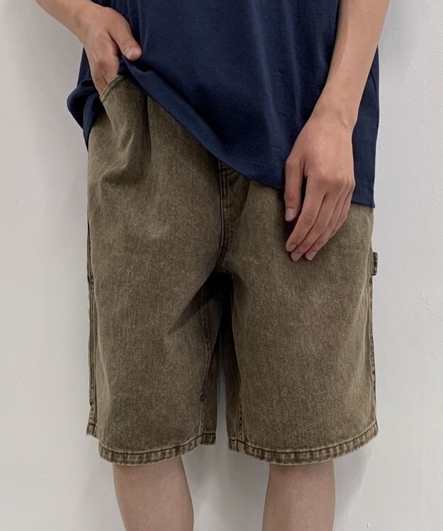 WEGO 【BEN DAVIS（ベンデイビス）】EMBRO FADED SHORTS ブラウン