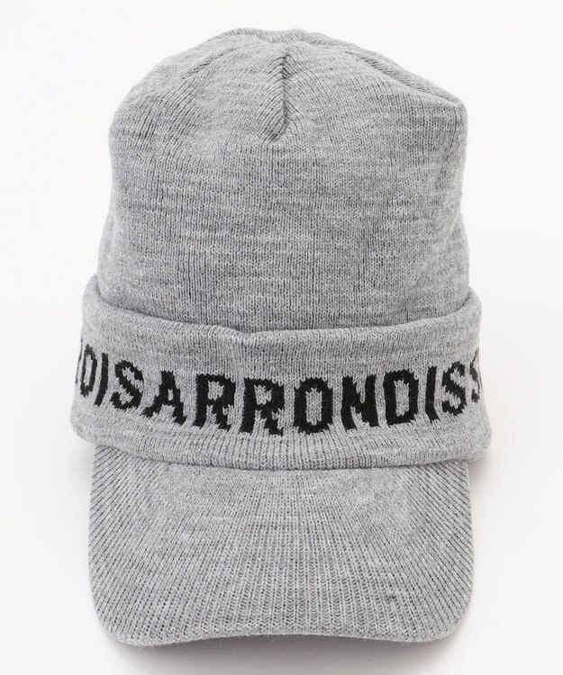 23区GOLF 【MEN】ウォームニットキャップ ライトグレー系