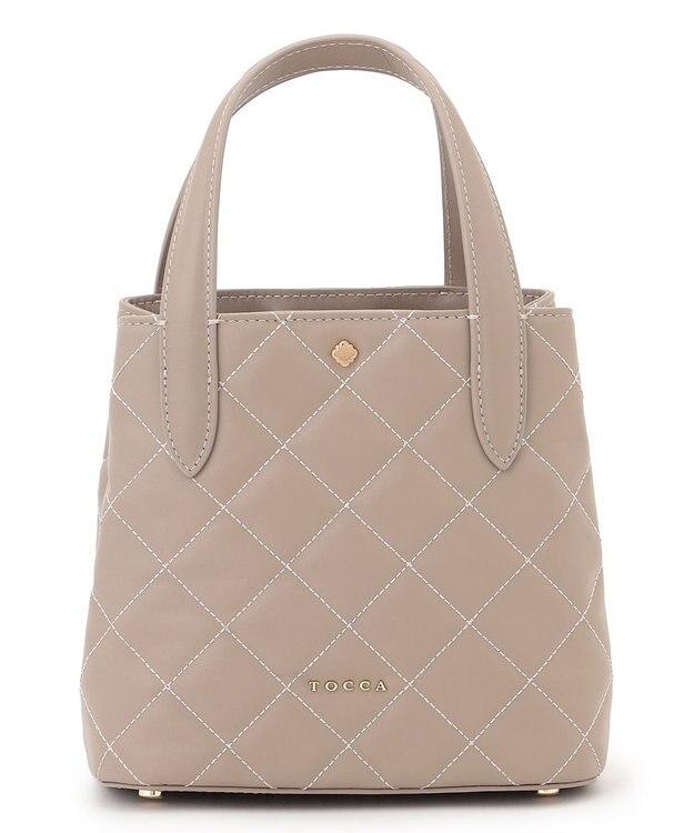 TOCCA SUGAR CUBE 2WAY BAG ショルダーバッグ ベージュ系