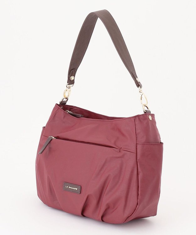 LA BAGAGERIE MONOGRAMME 2wayショルダーバッグ ワイン