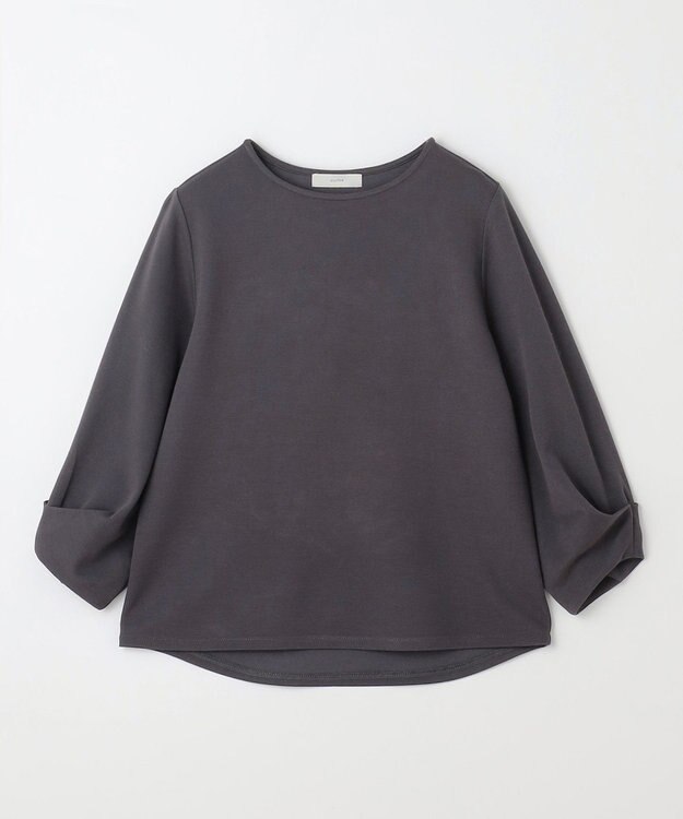ANY L タックスリーブプルオーバー チャコール