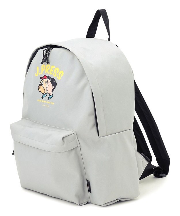 J.PRESS MEN 【AaronChang】【UNISEX】ナイロンキャンバス バックパック ライトグレー系