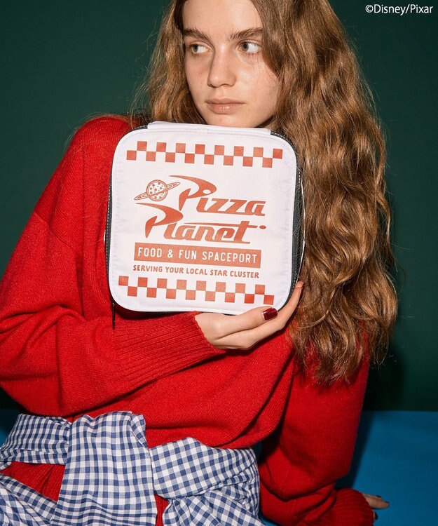 AMERICAN HOLIC 【PIZZA PLANET】ポーチ Off White