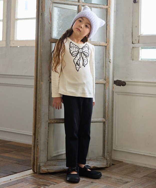 ANY KIDS 【WEB限定】7daysデイリー ネコパンツ ブラック