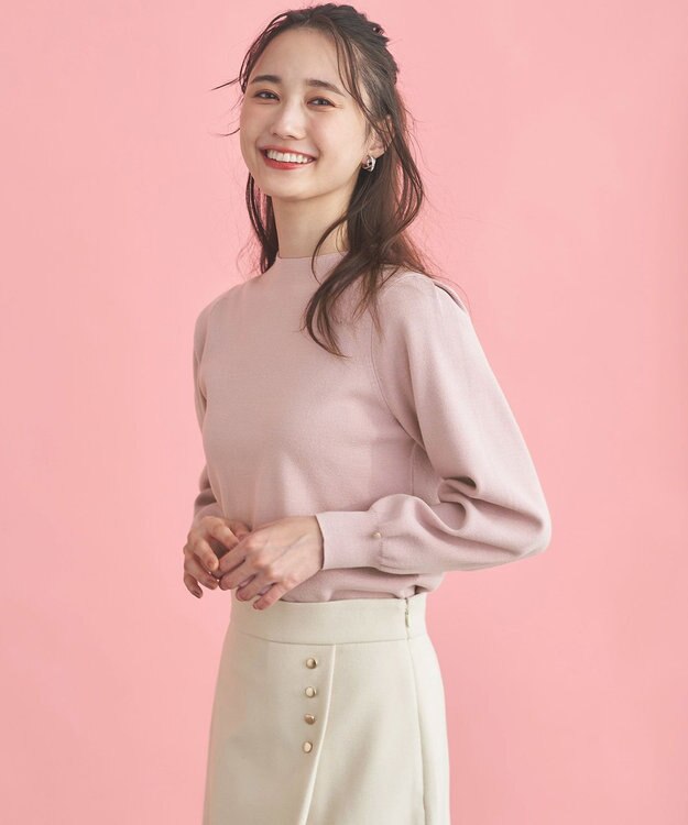 ANY SIS 【洗える】チョコレートカラー ニット ストロベリーチョコ