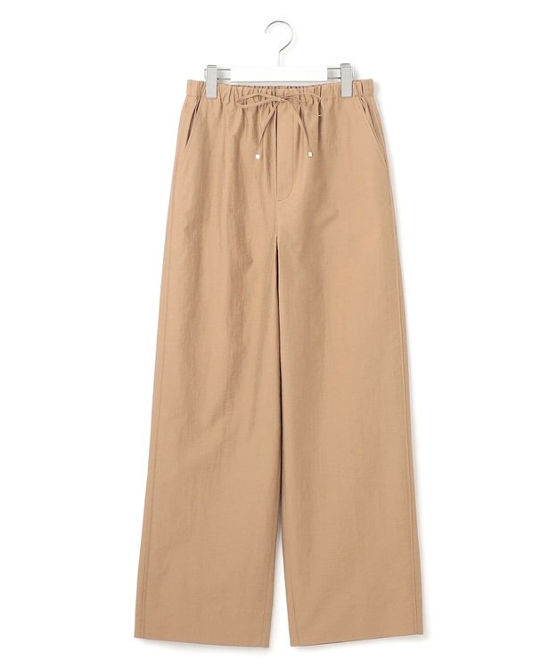 23区 L MANTECO ブライトワッシャー ワイド パンツ キャメル系