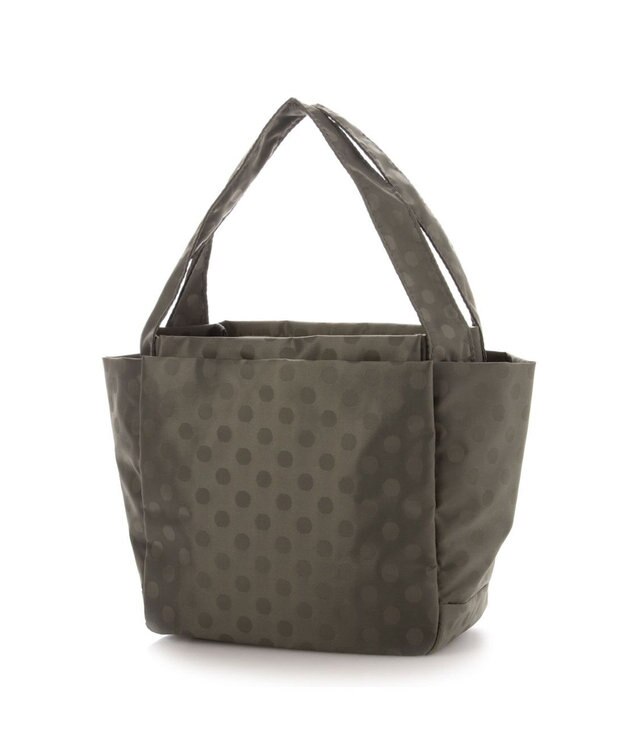 Y'SACCS 【Y’SACCS vous et】ドットジャカードトート Sサイズ グレー