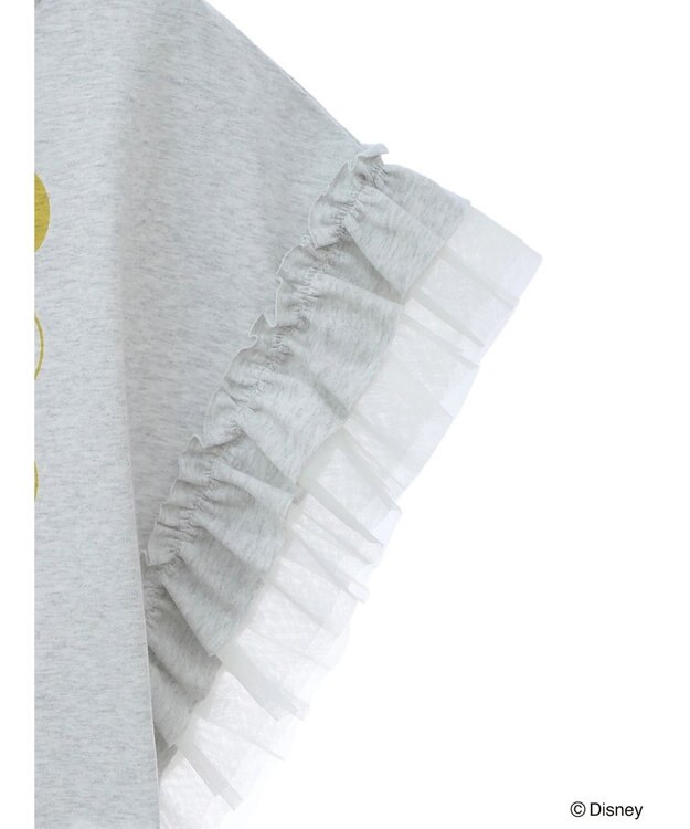 Green Parks ミッキーフレンド／袖フリルショート丈ＴＥＥ Oatmeal